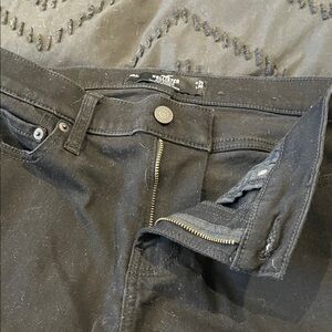 Hollister Dark Denim Pants black